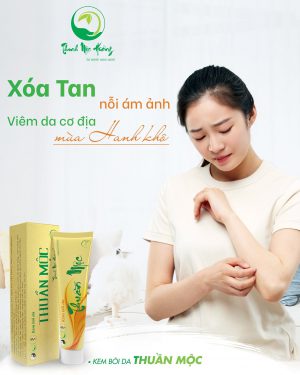 Kem Bôi Da Thuần Mộc trị viêm da cơ địa