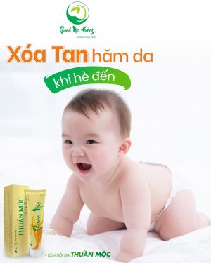 Kem Bôi Da Thuần Mộc trị hăm da